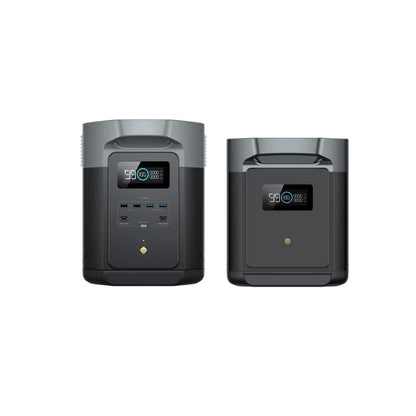 EcoFlow DELTA 2 Max Portable Power Station Plus DELTA 2 Max Smart Extra Battery