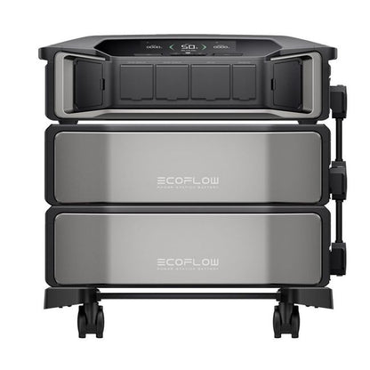 Ecoflow Delta Pro Ultra Powerstation with 2x Expansion Batteries - 12,288 Watt Hours - Includes Ecoflow 400W Foldable Solar Panel