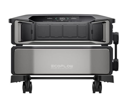 Ecoflow Delta Pro Ultra with 4x 125W Bifacial Modular Solar Panels - 500W