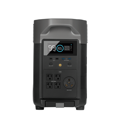 Special Bundle: 2 EcoFlow Delta Pro Portable Power Station + Double Voltage Hub