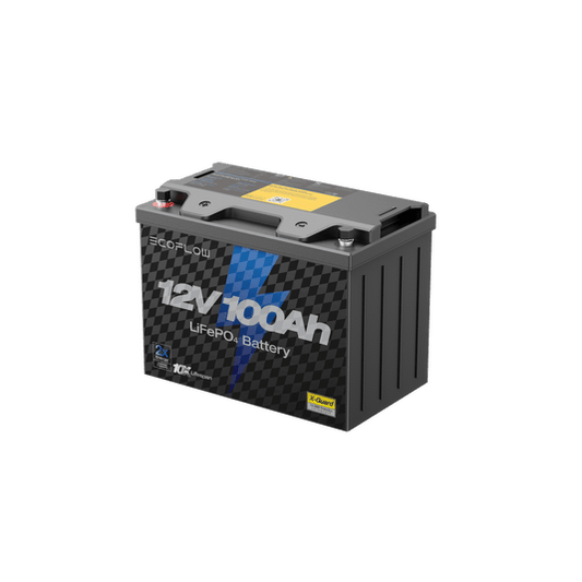 EcoFlow Lithium 12V 100Ah Deep Cycle LiFePO4 Battery