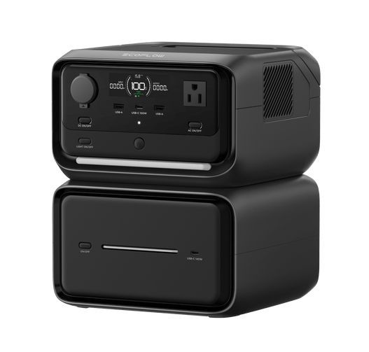 EcoFlow RIVER 3 Max Plus Bundle: RIVER 3 Plus + RIVER 3 Plus 600wh Extra Battery