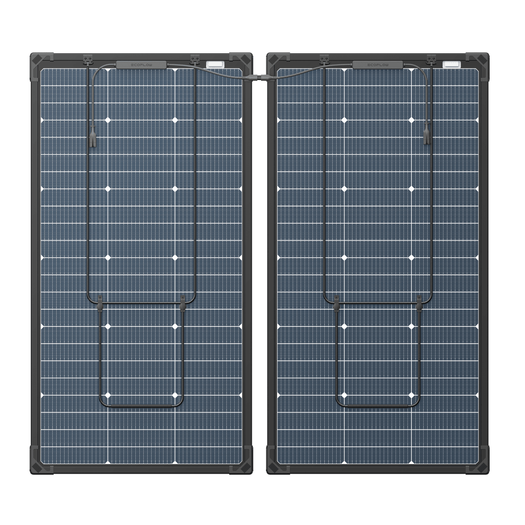 EcoFlow 125W Bifacial Modular Solar Panel (125W, 250W, 500W kits)