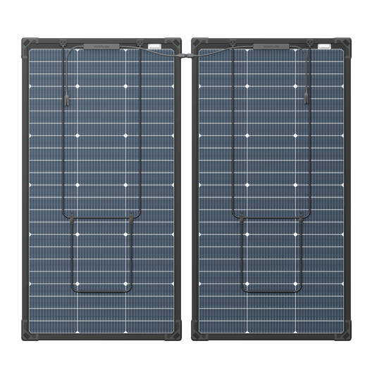 EcoFlow 125W Bifacial Modular Solar Panel*2