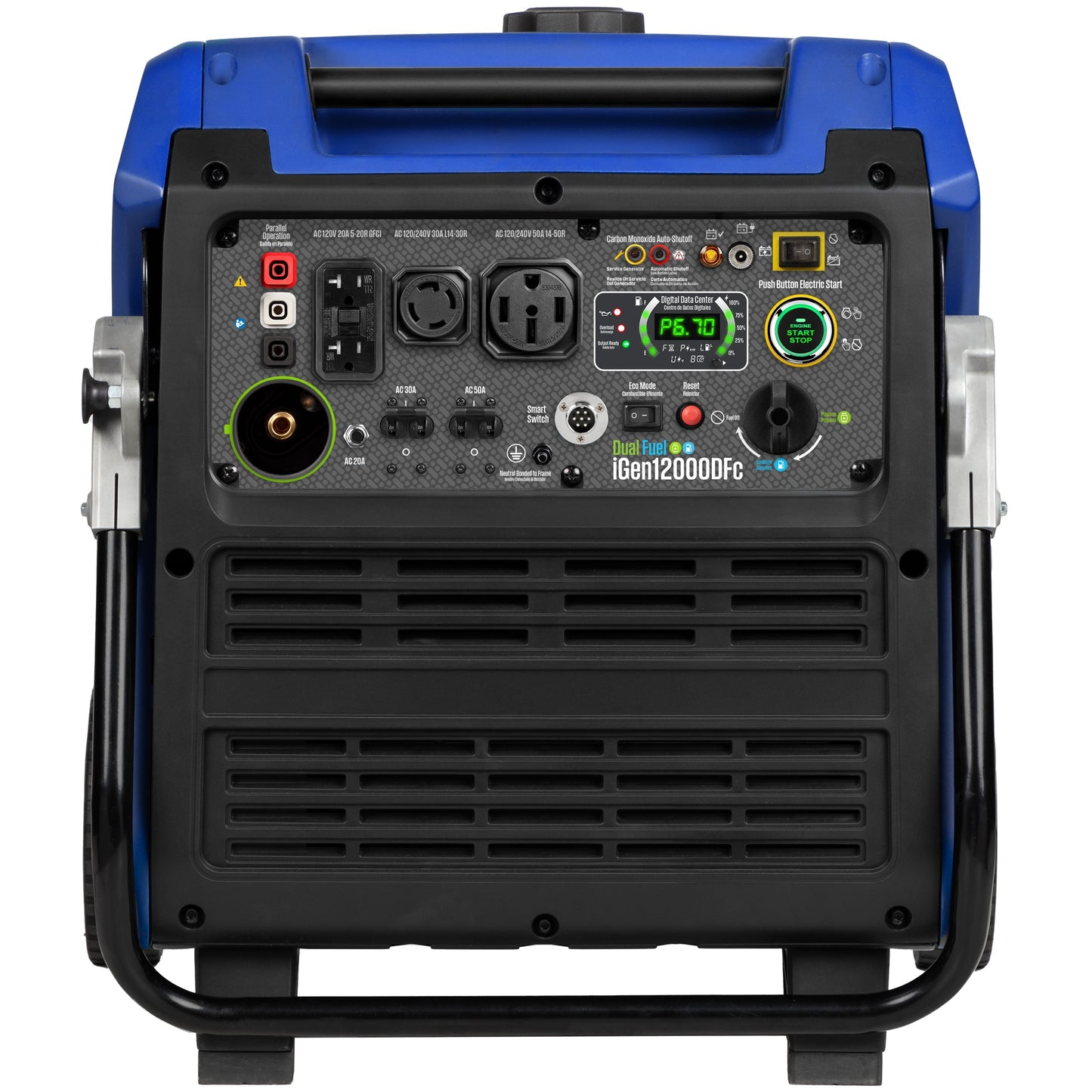 iGen12000DFc Inverter Generator - Dual Fuel with CO Sensor