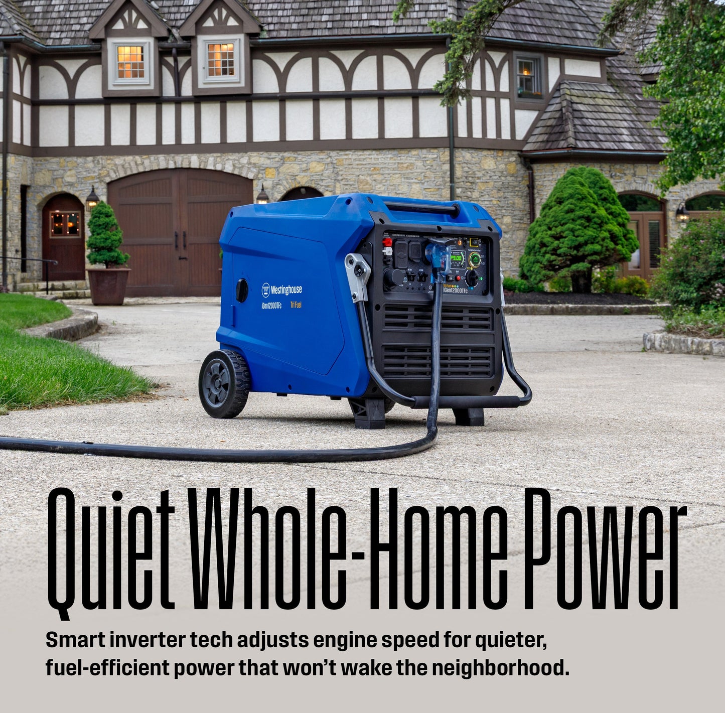 iGen12000TFc Inverter Generator - Tri-Fuel with CO Sensor