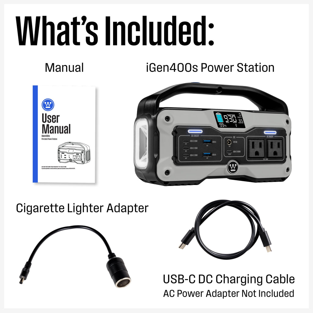 iGen400s Portable Power Station