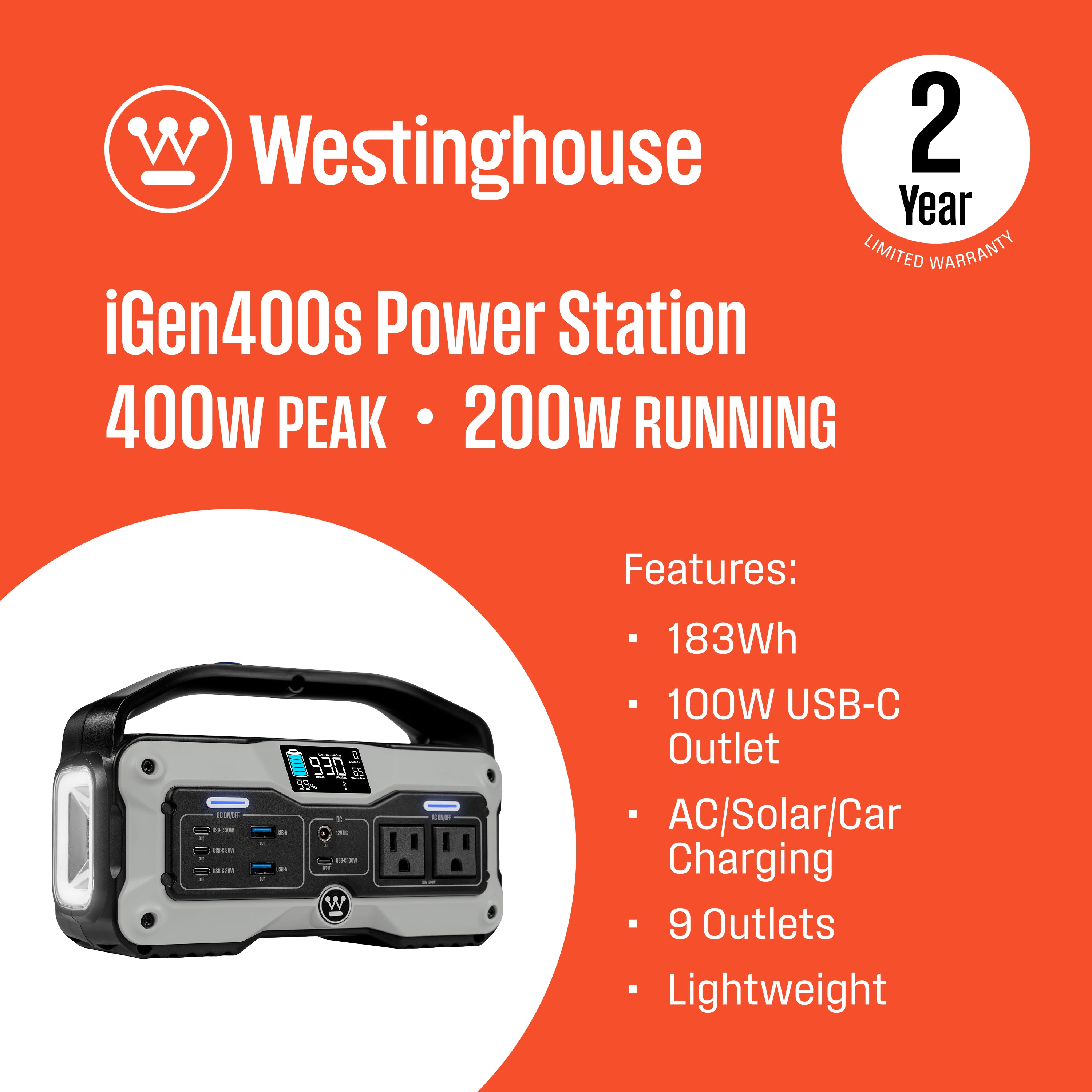 iGen400s Portable Power Station