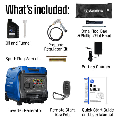 iGen5000DFc EFI Inverter Generator - Dual Fuel with CO Sensor