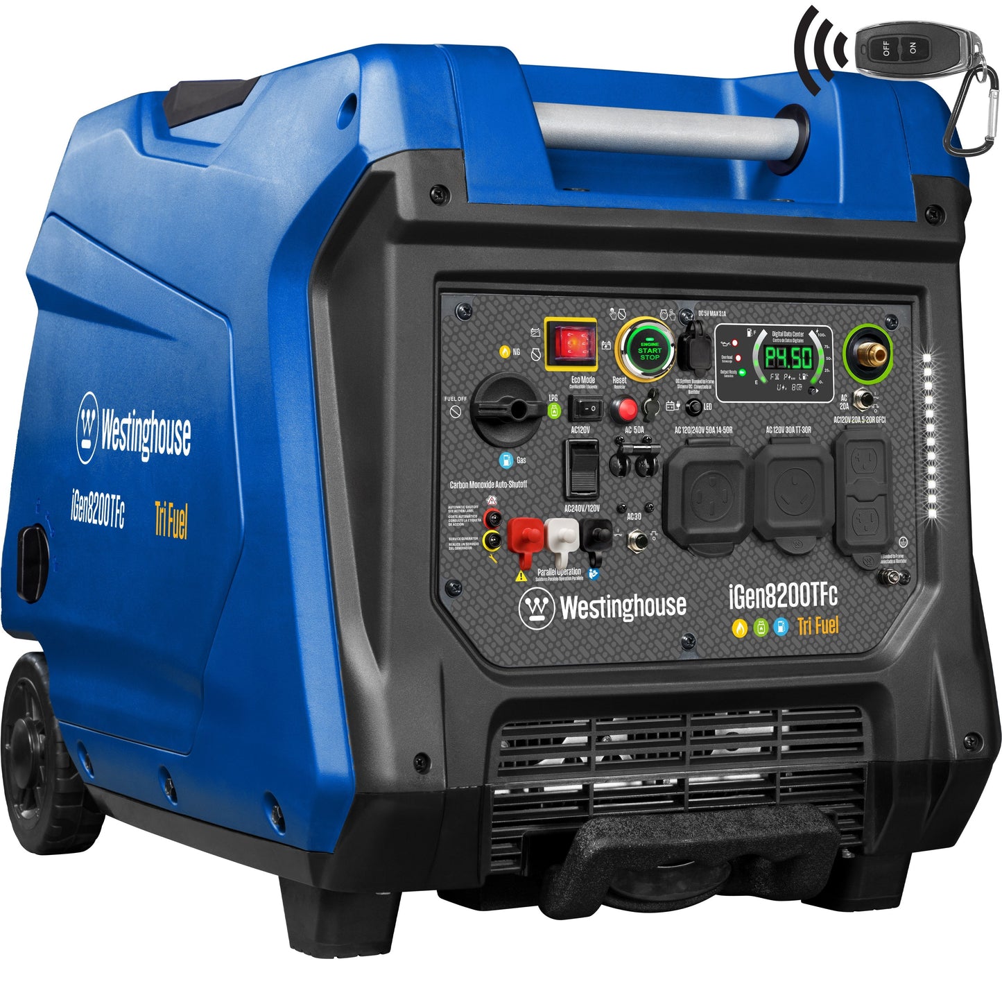 iGen8200TFc Inverter Generator - Tri-Fuel with CO Sensor