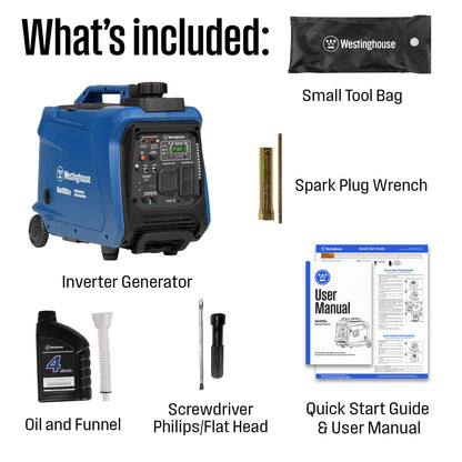 iGen4000cv Inverter Generator with CO Sensor
