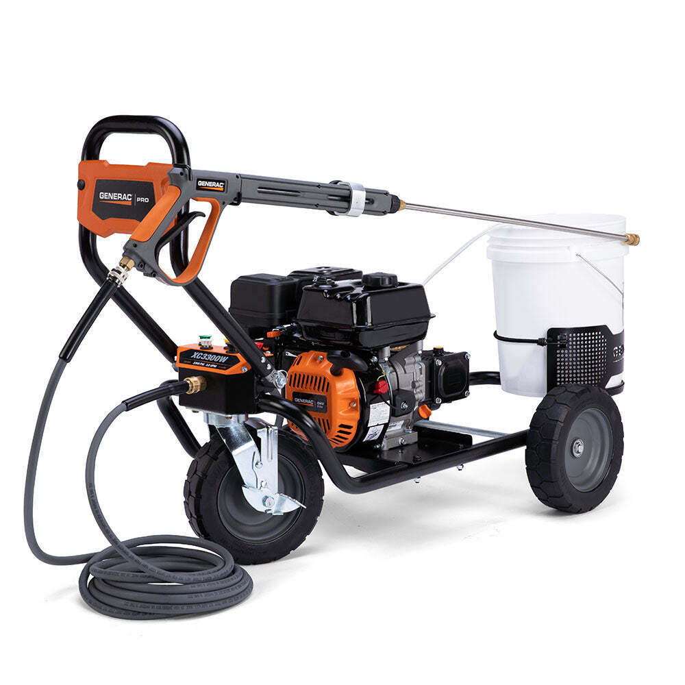 Generac 8870 XC Series 3300 PSI 3 GPM Gas Pressure Washer with G-Force Engine